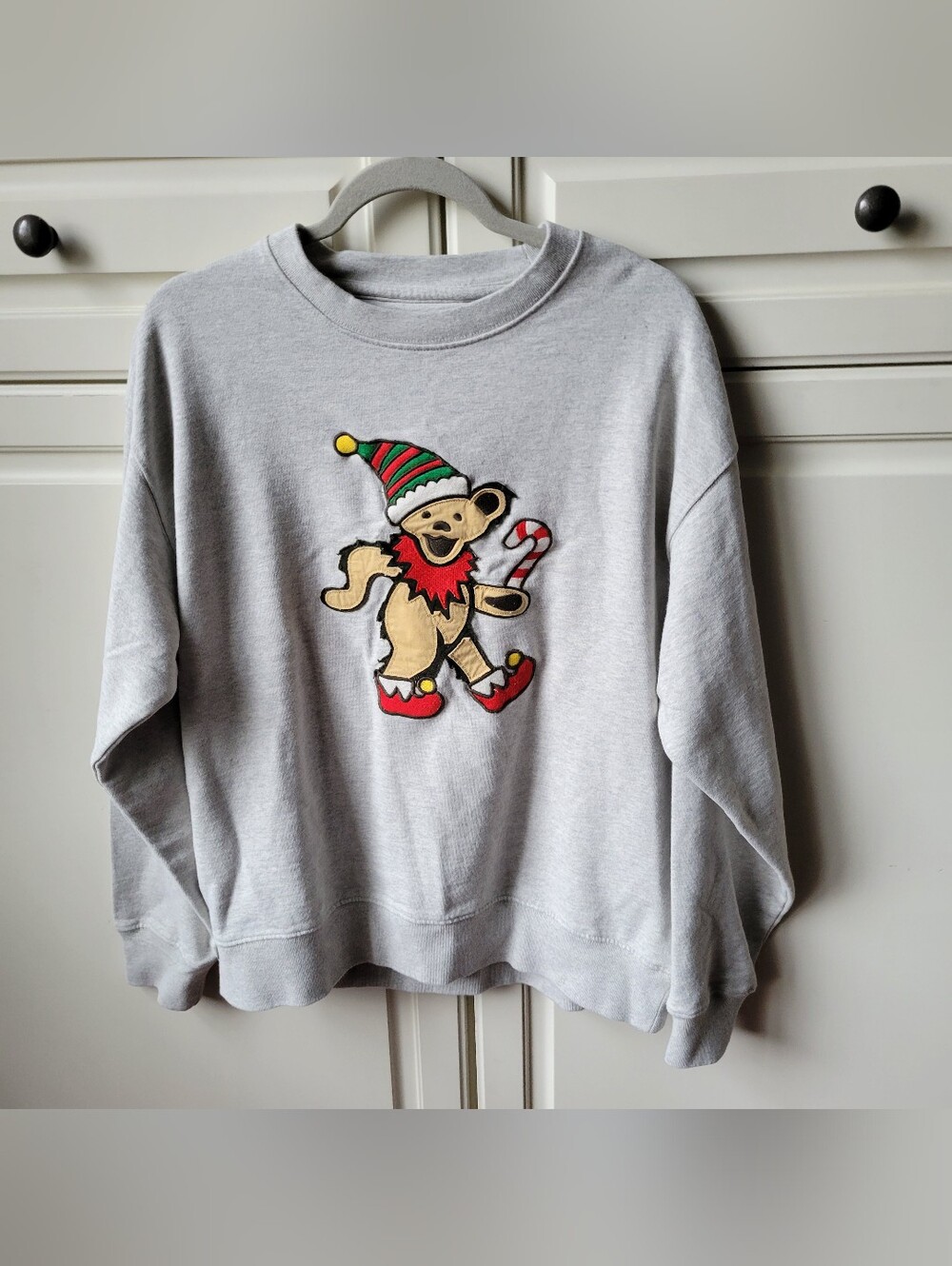 Lucky Brand X Grateful Dead Santa Bear Sweatshirt New
